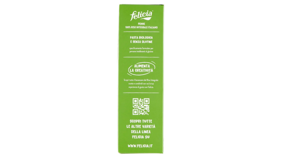 Felicia Bio, Penne di riso integrale