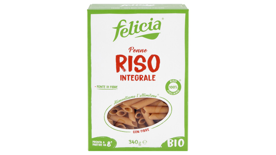 Felicia Bio, Penne di riso integrale