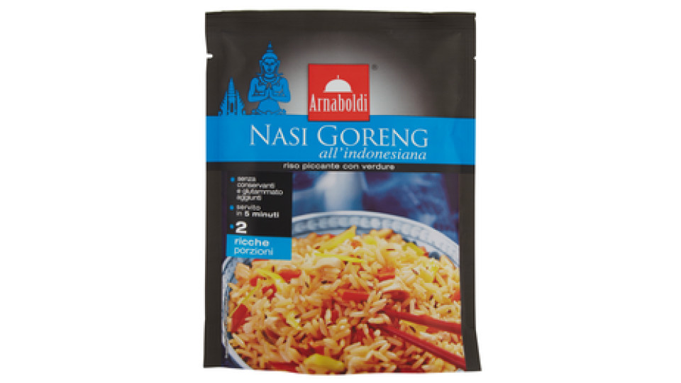 Arnaboldi Bami Goreng all'indonesiana fettuccine piccanti con verdure