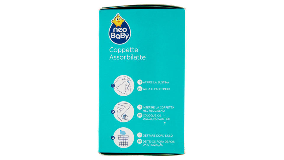 Neo Baby, Mamma coppette assorbilatte
