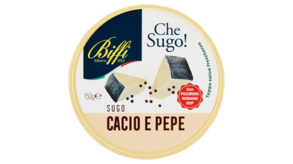 Biffi Che Sugo! Sugo Cacio e Pepe 150 g