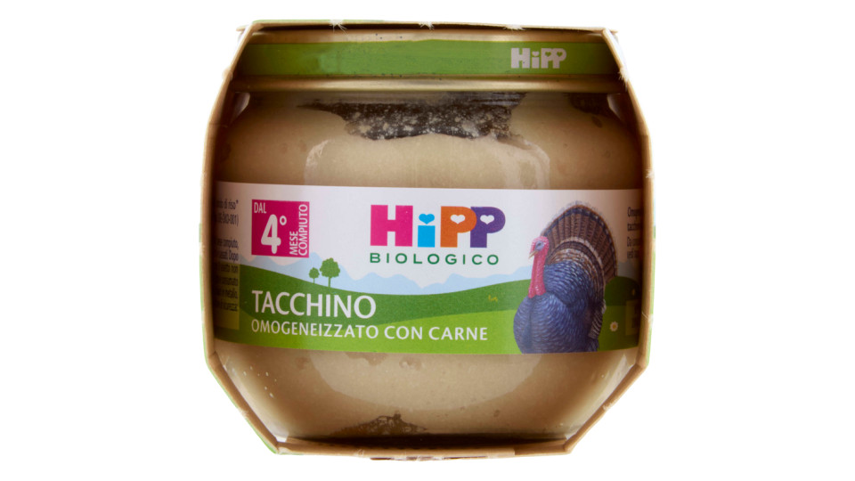 Hipp, omogeneizzato di tacchino biologico
