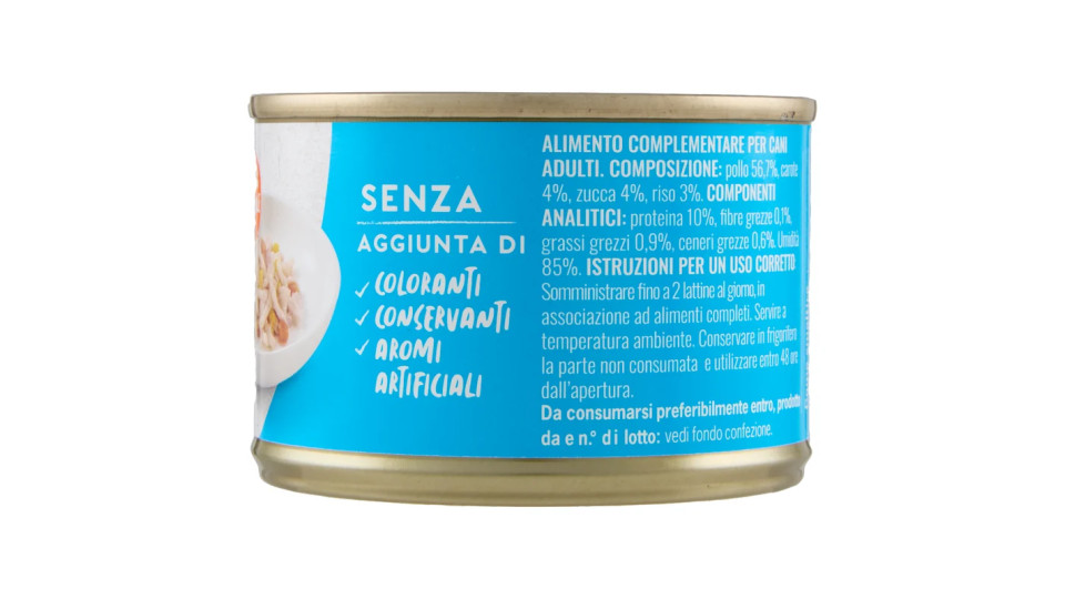 ADoC, cane filetti di pollo