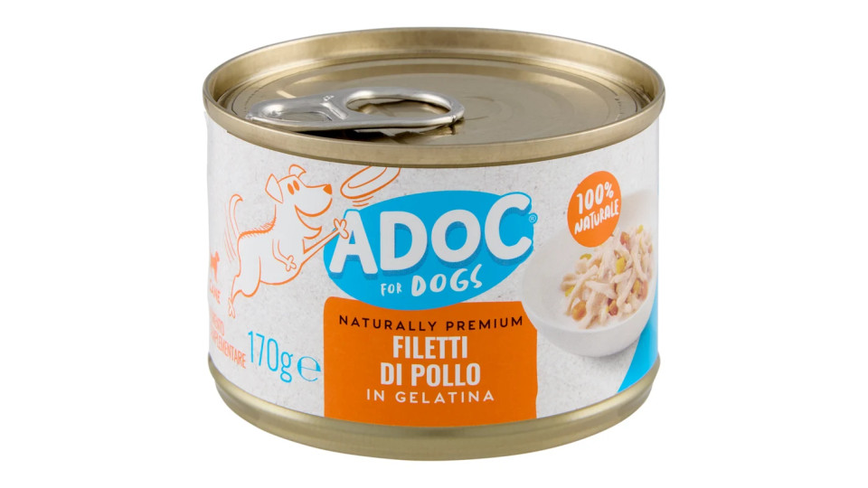 ADoC, cane filetti di pollo