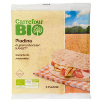 Piadina al Grano Khorasan Kamut 3 Piadine