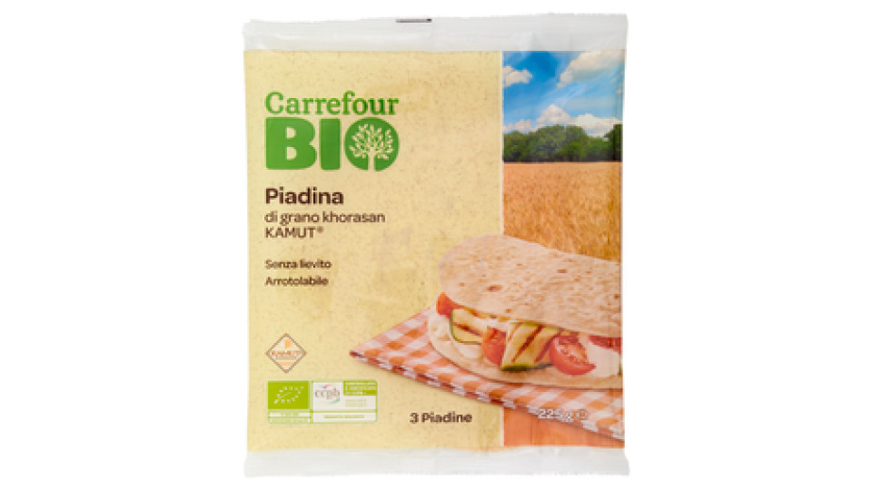 Piadina al Grano Khorasan Kamut 3 Piadine