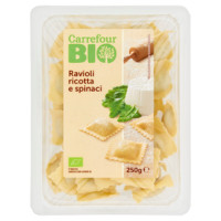 arra Ravioli con ricotta e spinaci