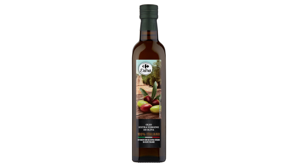 Carrefour Extra Olio Extra Vergine di Oliva 100% Italiano 500 ml