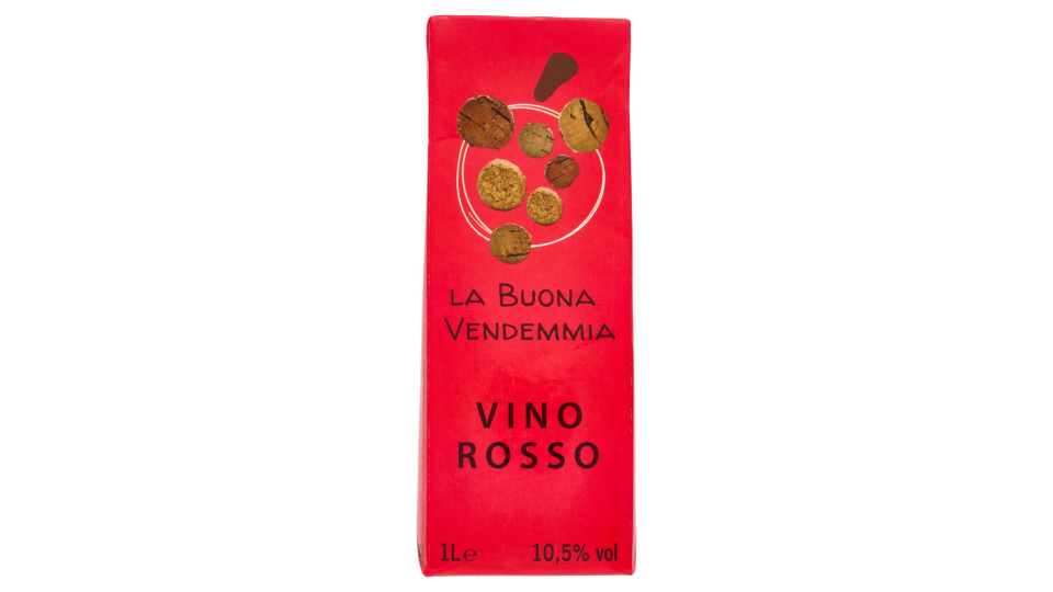 La Buona Vendemmia Vino Rosso 1 L