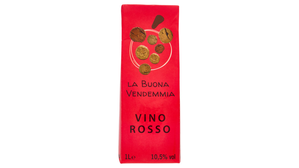 La Buona Vendemmia Vino Rosso 1 L