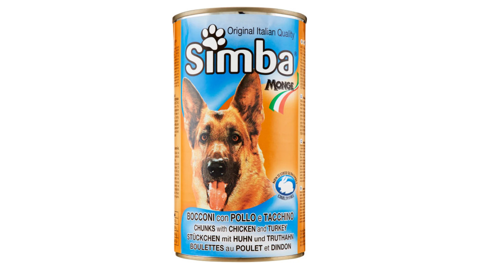 Simba Bocconi con Pollo e Tacchino 1230 g