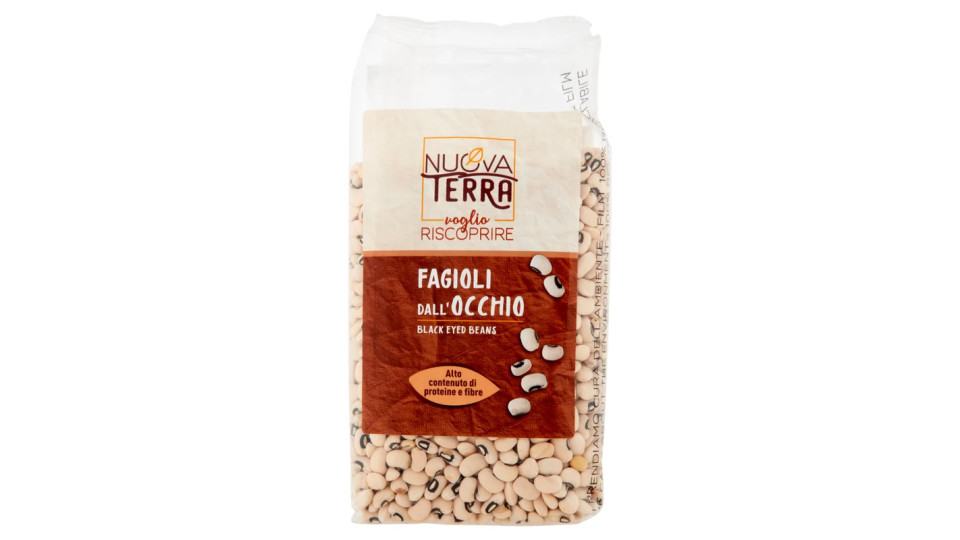 Nuova Terra voglio Riscoprire Fagioli dall'Occhio 500 g