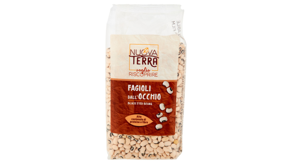 Nuova Terra voglio Riscoprire Fagioli dall'Occhio 500 g