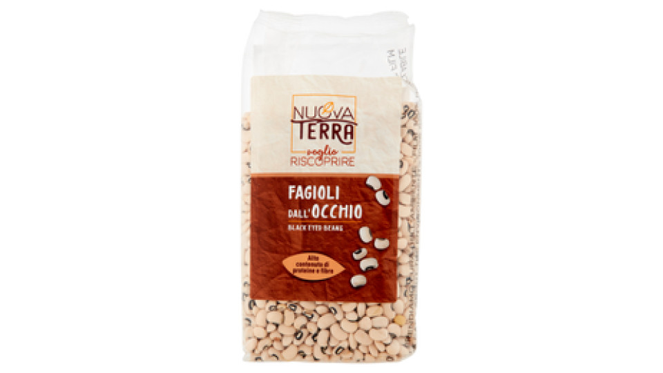 Nuova Terra voglio Riscoprire Fagioli dall'Occhio 500 g