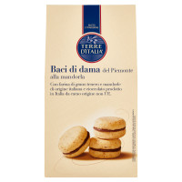 Terre d'Italia Baci di dama del Piemonte alla mandorla 150 g