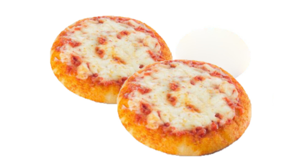 Pizzette margherita 2 pezzi