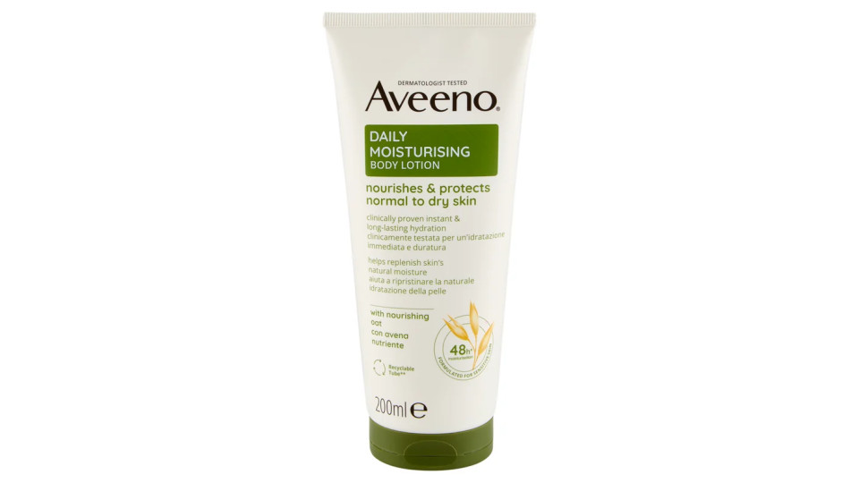 Aveeno, crema idratante corpo con avena