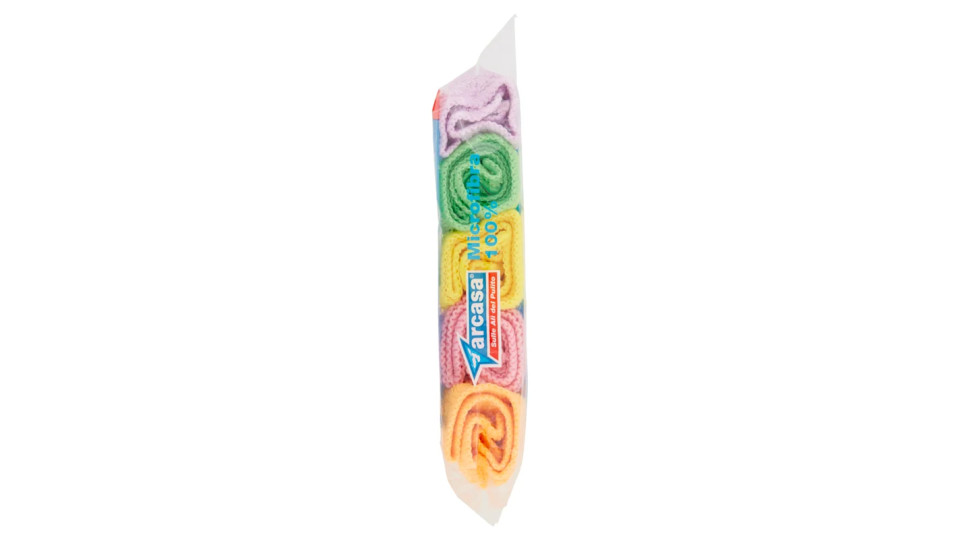 Arcasa, panni colorati 100% microfibra