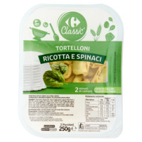 Tortelloni ricotta e spinaci