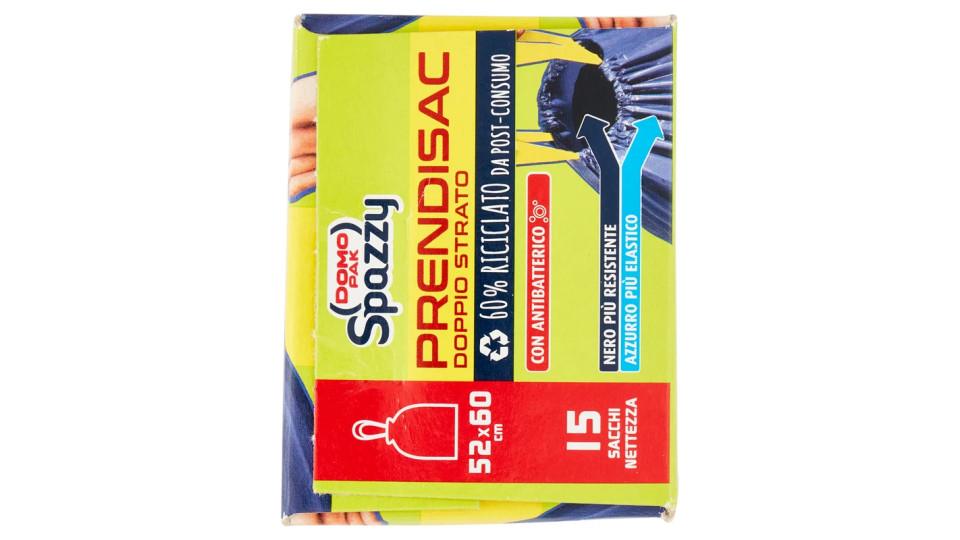 Domopak, Spazzy PrendiSac doppio strato sacchi 30 l 52x60 cm