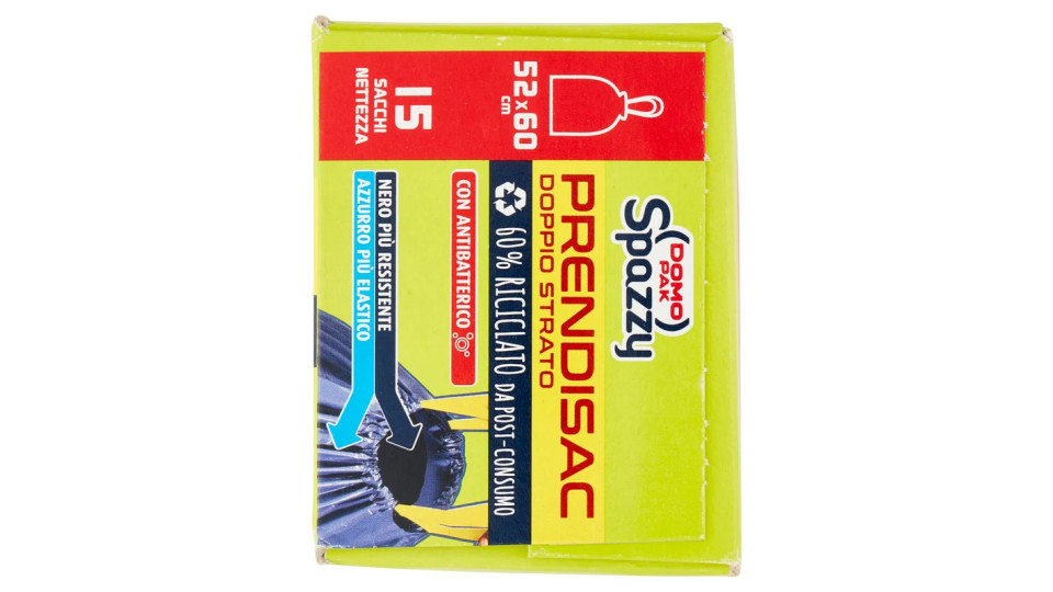 Domopak, Spazzy PrendiSac doppio strato sacchi 30 l 52x60 cm