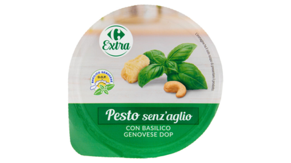 Carrefour Pesto senz'Aglio con Basilico Genovese D.O.P.