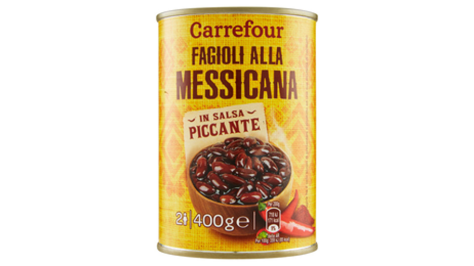 Carrefour Fagioli alla Messicana in Salsa Piccante