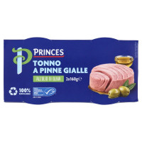 Princes Tonno a Pinne Gialle all'Olio d'Oliva 2 x 160 g