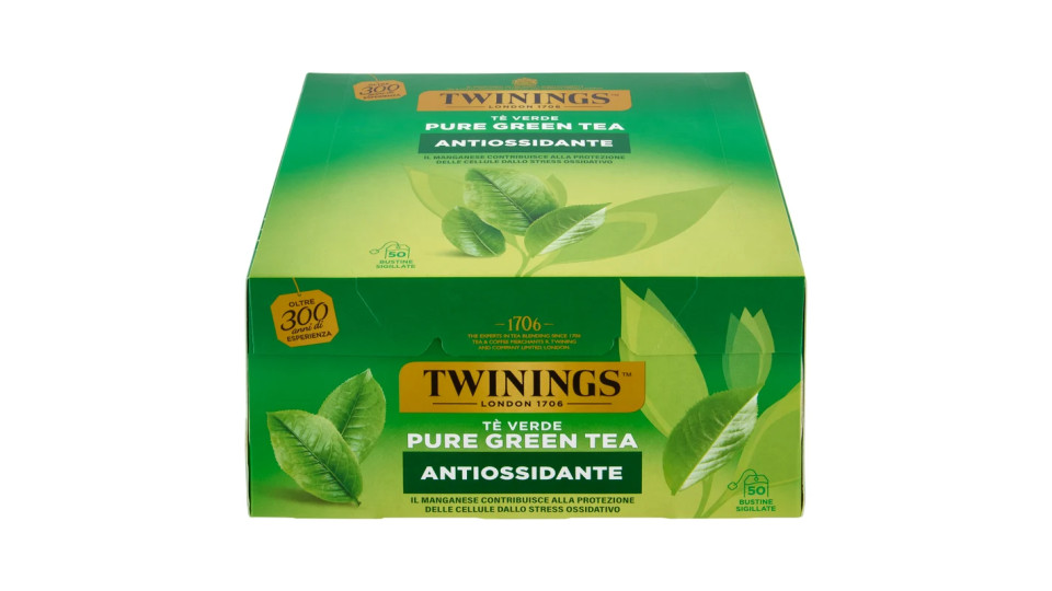 Twinings, Green Tea & Lemon 50 filtri