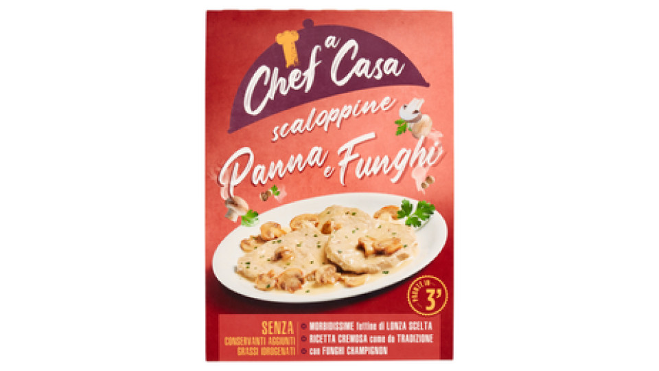 Scaloppine ai Funghi