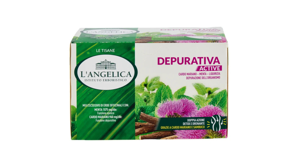 L'Angelica, Le Tisane Depurativa 20 filtri