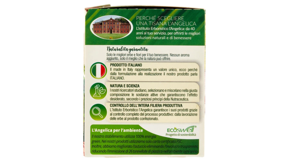L'Angelica, Le Tisane Ventre 20 filtri