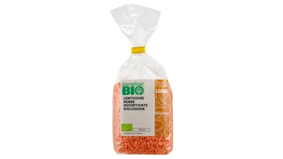 Cerreto, lenticchie rosse decorticate biologiche