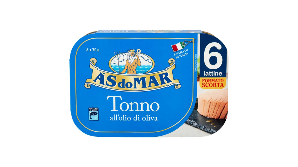 AsDoMar, tonno all'olio di oliva