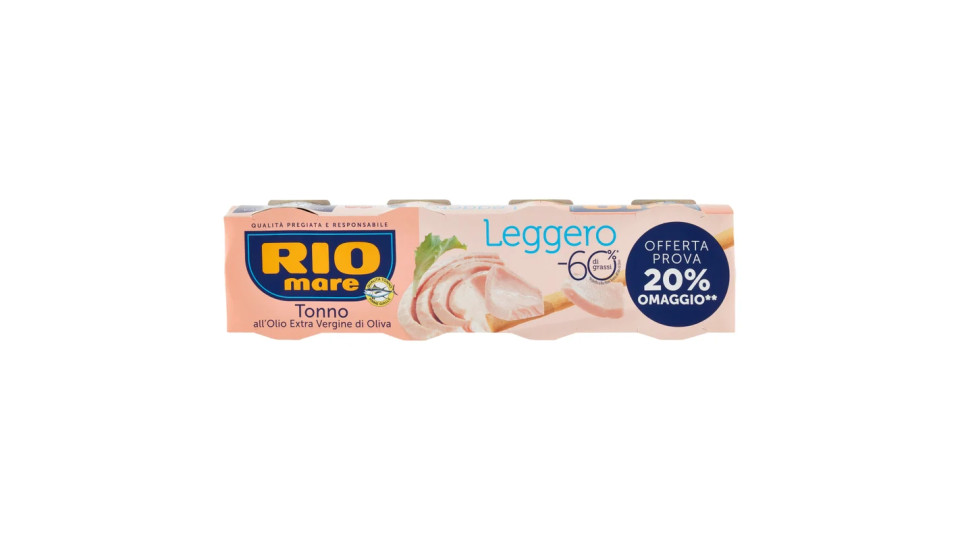 Rio Mare, Extrà tonno in olio extravergine di oliva conf. 3x80 g +