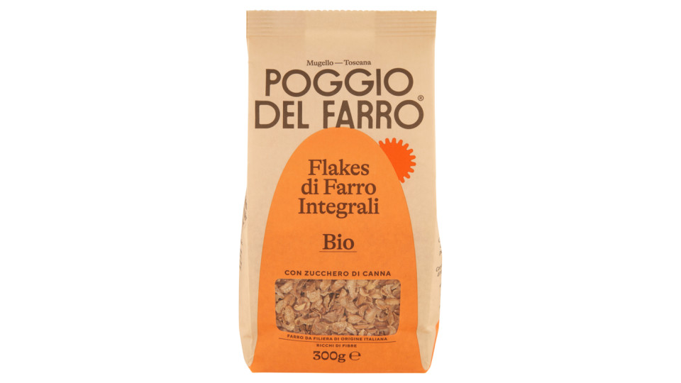 Poggio del Farro, farro flakes bio integrali