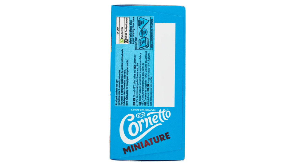 Cornetto Miniature classico - chocolate cacao 12 pezzi