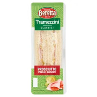 I Tramezzini Viva la Mamma con Prosciutto Praga e Carciofi