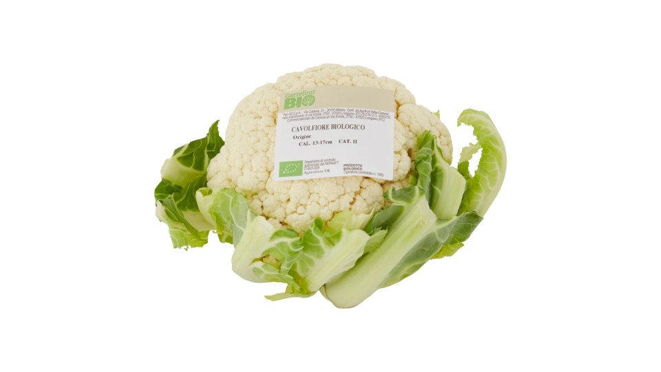 Esselunga Bio, cavolfiore biologico 