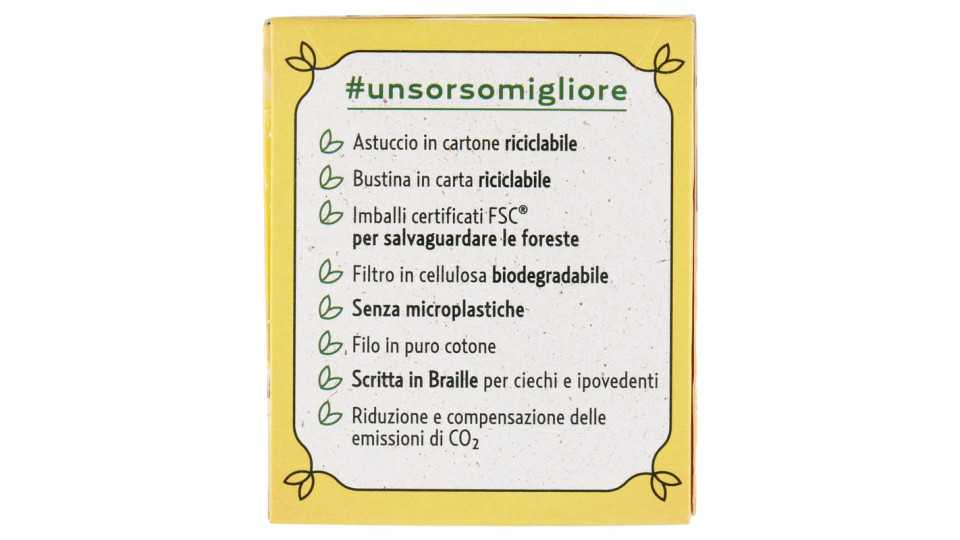Pompadour Infuso Zenzero/Limone - 20 Filtri da 1,8 gr [36 gr]