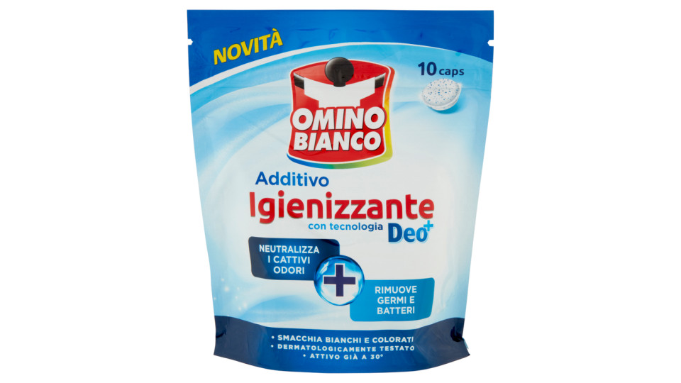 Omino Bianco IdroCaps igienizzante rimuove germi e batteri