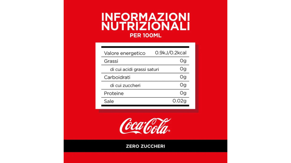 Coca-Cola, Zero