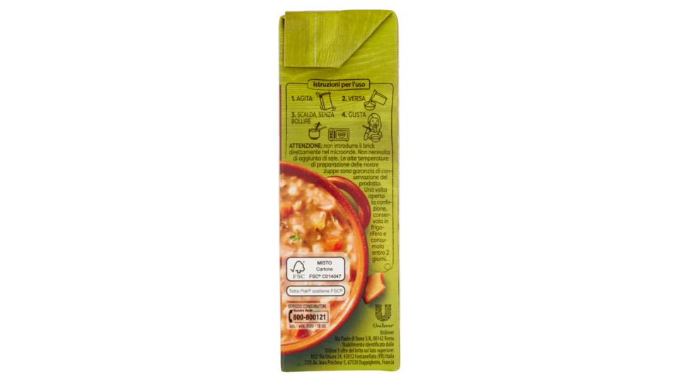 Knorr - Zuppa Boscaiola, Con Cereali, Zucca E Porcini