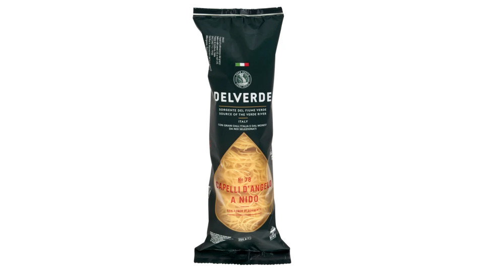 Delverde, Capelli d'Angelo a nido n. 78 pasta di semola di grano duro