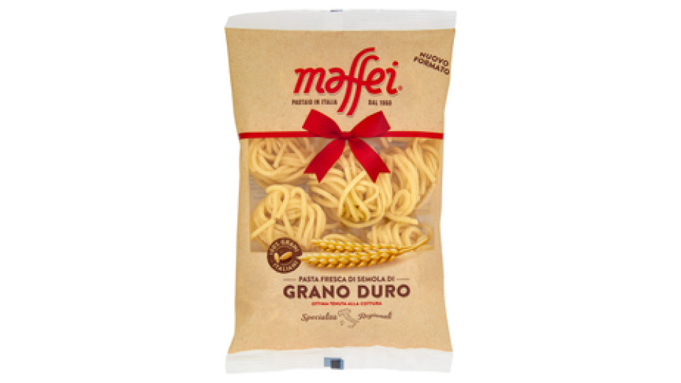 maffei Pasta Fresca di Semola di Grano Duro Strangozzi 450 g