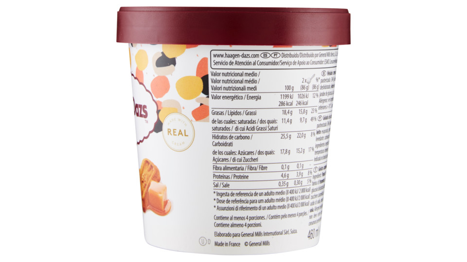Häagen-Dazs, caramel biscuit & cream speculoos