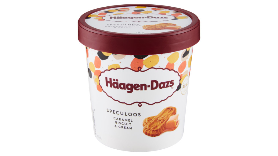Häagen-Dazs, caramel biscuit & cream speculoos