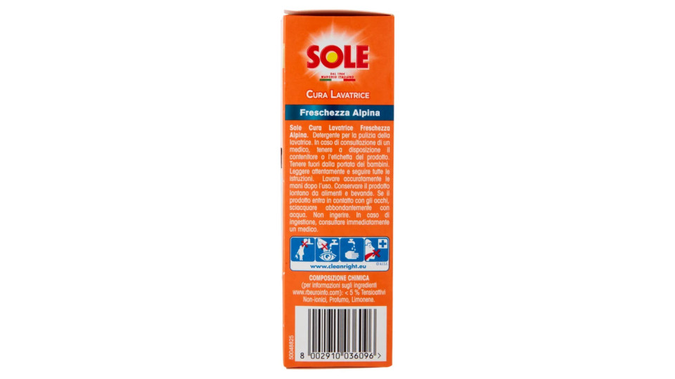 Sole Cura Lavatrice freschezza limone