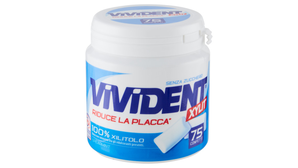 Vivident Xylit spearmint 75 confetti