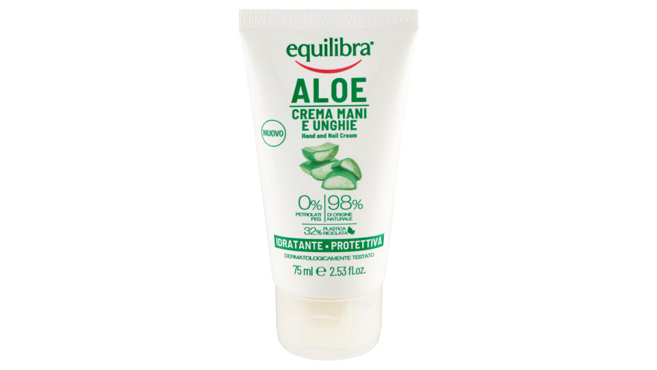 Equilibra, Aloe crema mani e unghie idratante protettiva